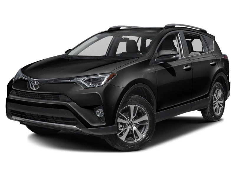 2017 Toyota RAV4 AWD 4dr XLE Black  Shot 10