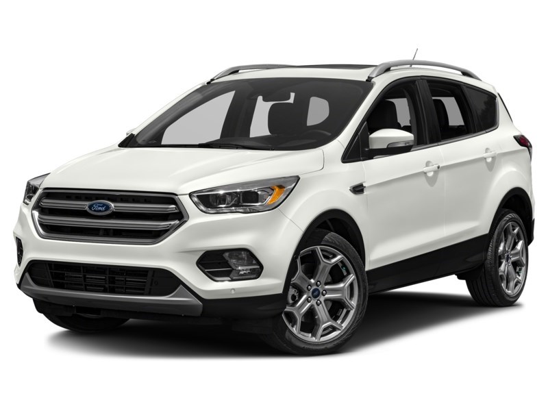 2018 Ford Escape Titanium 4WD White Platinum Metallic Tri-Coat  Shot 4