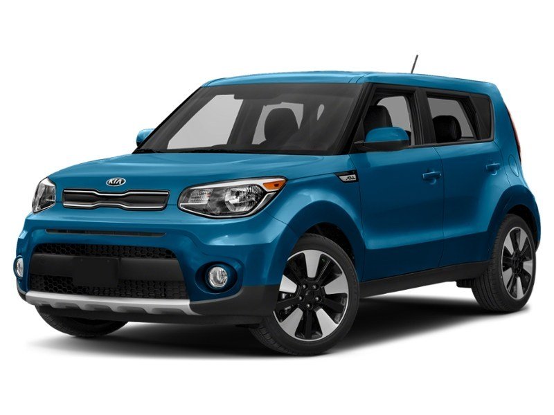 2019 Kia Soul EX Auto Caribbean Blue  Shot 1