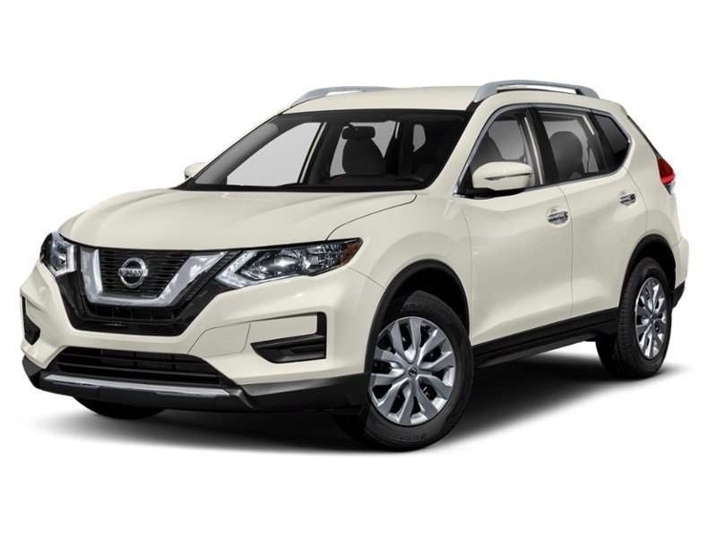 2019 Nissan Rogue AWD S Glacier White  Shot 4