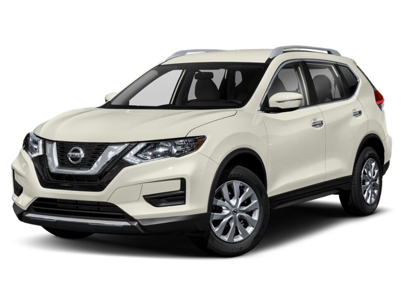 2019 Nissan Rogue AWD S Glacier White  Shot 1