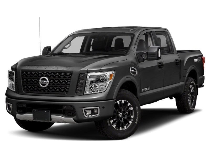 2018 Nissan Titan 4x4 Crew Cab PRO-4X Gun Metallic  Shot 13