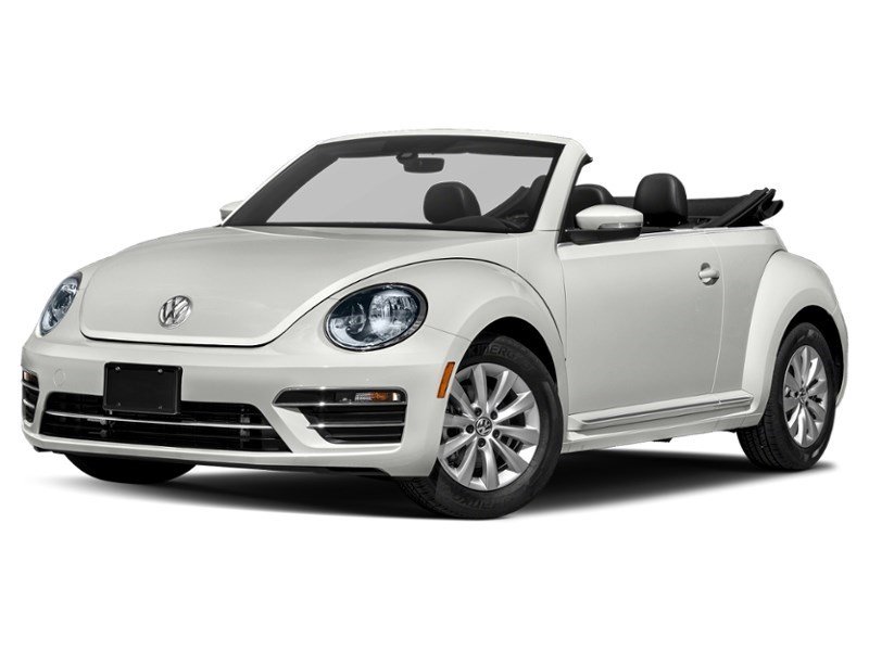 2018 Volkswagen Beetle Trendline Auto Pure White w/Black Roof  Shot 1