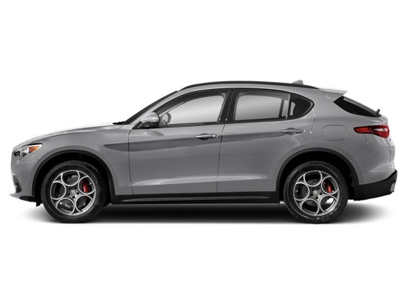 2018 Alfa Romeo Stelvio Ti Sport AWD Silverstone Grey Metallic  Shot 11