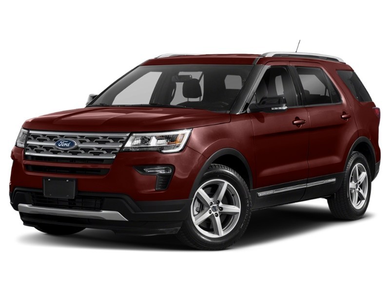2018 Ford Explorer XLT 4WD Burgundy Velvet Metallic Tinted Clearcoat  Shot 31
