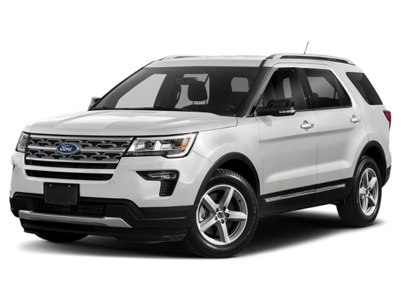 2018 Ford Explorer XLT 4WD Oxford White  Shot 49