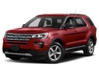 2018 Ford Explorer XLT 4WD Ruby Red Metallic Tinted Clearcoat  Shot 55