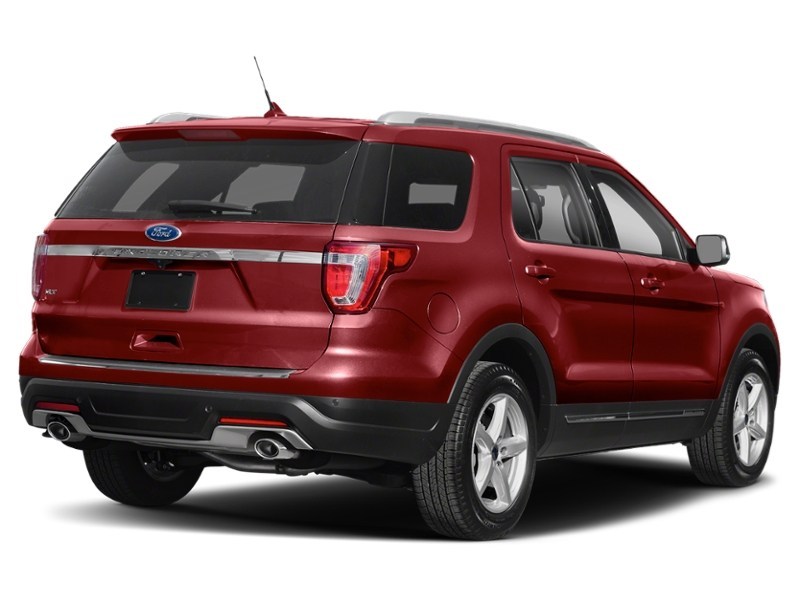 2018 Ford Explorer XLT 4WD Ruby Red Metallic Tinted Clearcoat  Shot 56