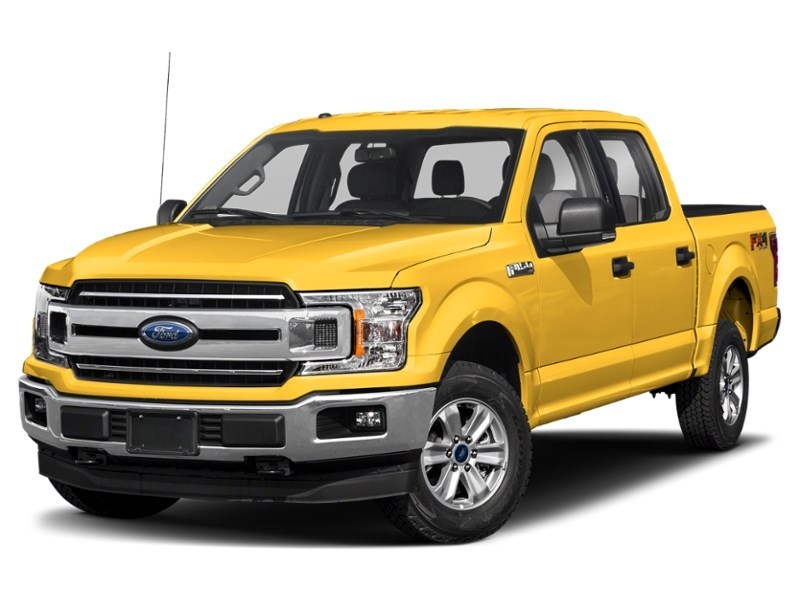 2020 Ford F-150 XLT 4WD SuperCrew 5.5' Box Yellow  Shot 28