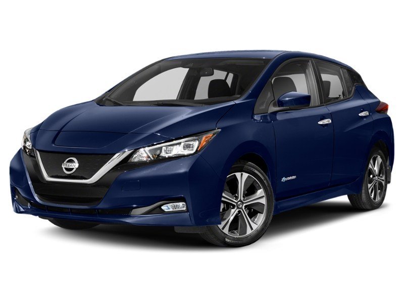 2018 Nissan LEAF SL Hatchback Deep Blue Pearl  Shot 1