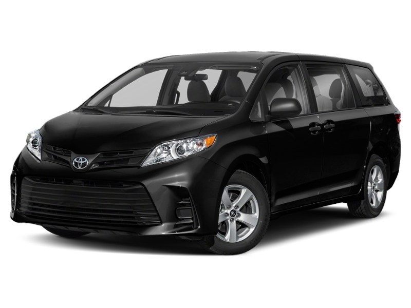 2020 Toyota Sienna LE 8-Passenger FWD Midnight Black Metallic  Shot 14