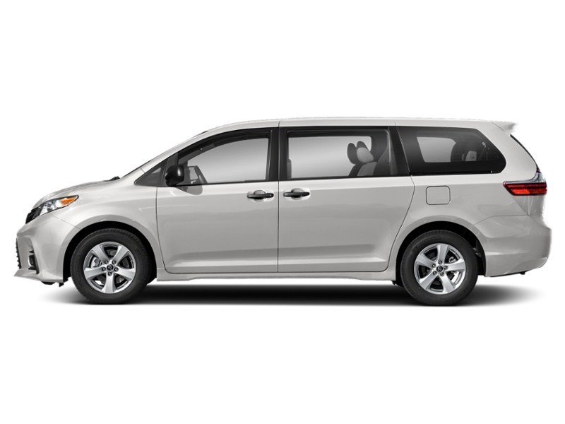 2020 Toyota Sienna LE 8-Passenger FWD Super White  Shot 4