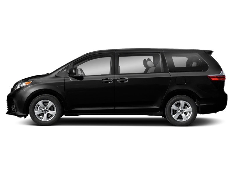 2020 Toyota Sienna LE 8-Passenger FWD Midnight Black Metallic  Shot 18