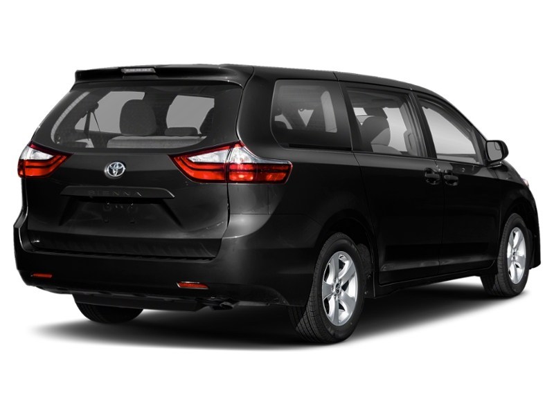2020 Toyota Sienna LE 8-Passenger FWD Midnight Black Metallic  Shot 19