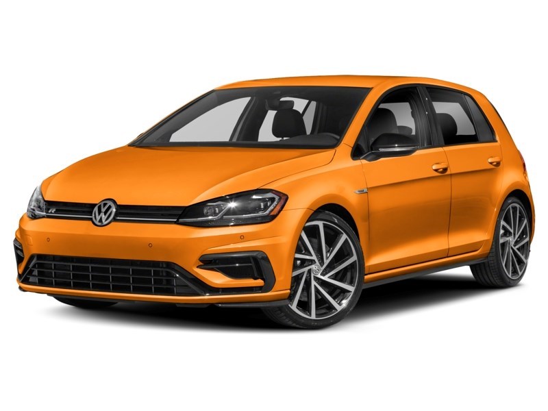2018 Volkswagen Golf R 5-door DSG Magma Orange  Shot 77