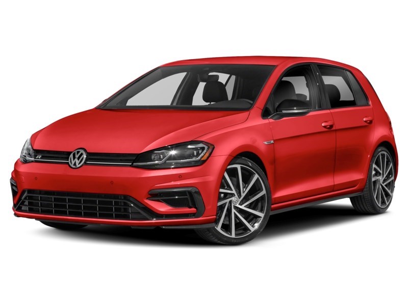 2018 Volkswagen Golf R 5-door DSG Mars Red  Shot 86