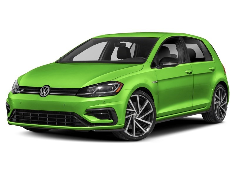 2018 Volkswagen Golf R 5-door DSG Cliff Green  Shot 131
