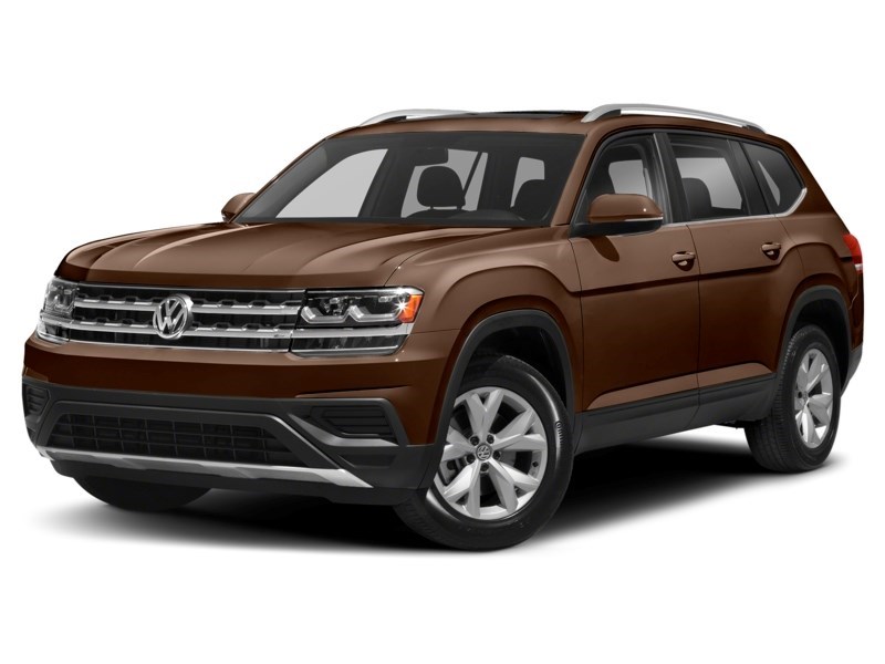 2019 Volkswagen Atlas Highline 3.6 FSI 4MOTION Terra Brown Metallic  Shot 43