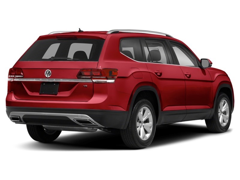 2019 Volkswagen Atlas Highline 3.6 FSI 4MOTION Fortana Red Metallic  Shot 30