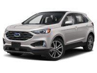 2019 Ford Edge Titanium AWD White Platinum Metallic Tri-Coat  Shot 4