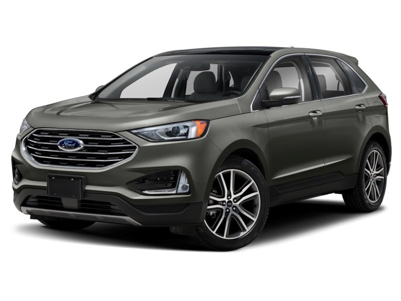 2019 Ford Edge Titanium AWD Baltic Sea Green Metallic  Shot 7