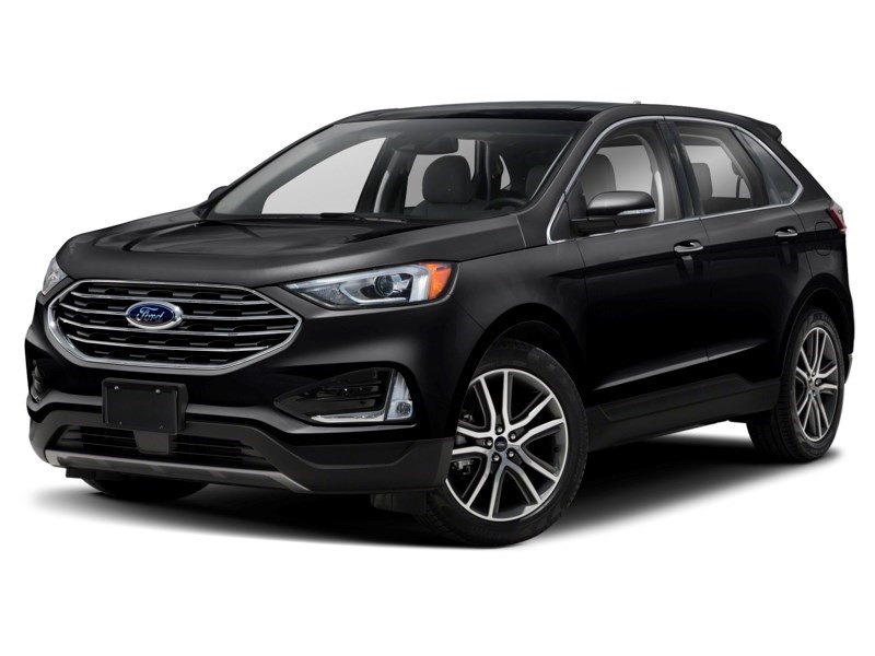 2019 Ford Edge Titanium AWD Agate Black  Shot 46