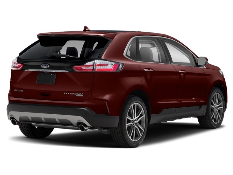 2019 Ford Edge Titanium AWD Burgundy Velvet Metallic Tinted Clearcoat  Shot 36