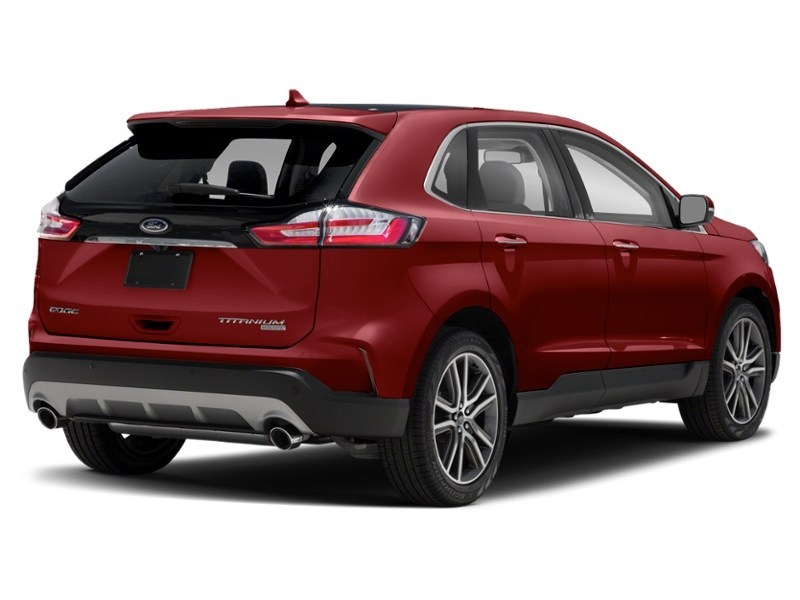 2019 Ford Edge Titanium AWD Ruby Red Metallic Tinted Clearcoat  Shot 38
