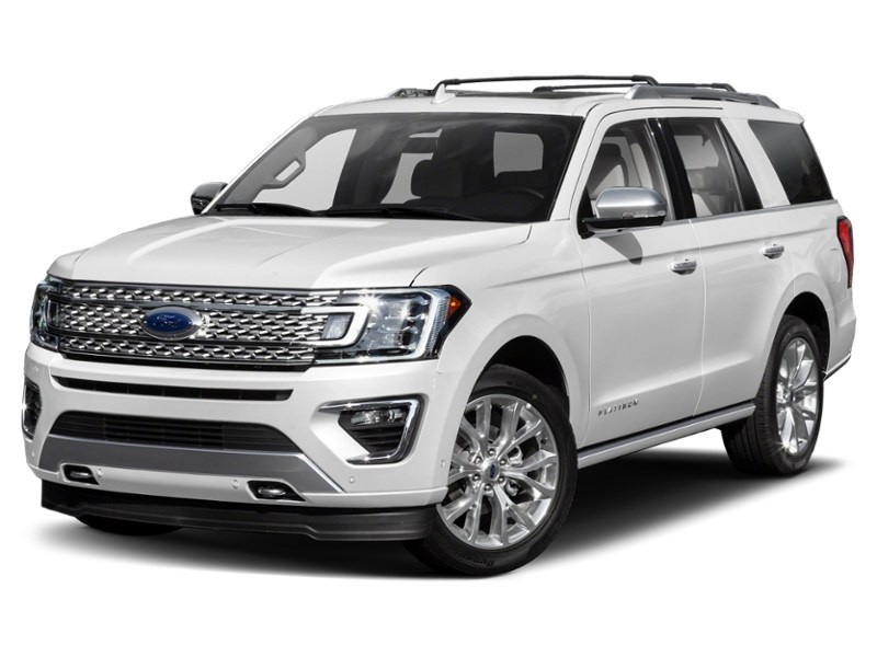 2020 Ford Expedition Platinum 4x4 Star White Platinum Metallic Tri-Coat  Shot 2