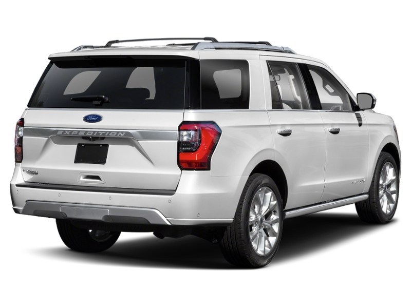 2020 Ford Expedition Platinum 4x4 Star White Platinum Metallic Tri-Coat  Shot 3
