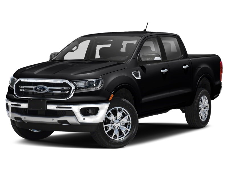 2019 Ford Ranger LARIAT 4WD SuperCrew 5' Box Shadow Black  Shot 1