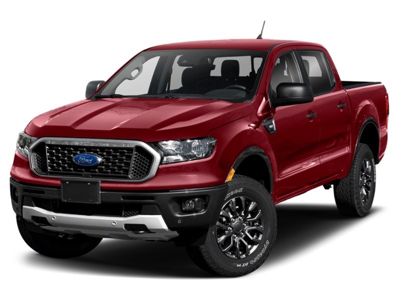 2021 Ford Ranger XLT 4WD SuperCrew 5' Box Rapid Red Metallic Tinted Clearcoat  Shot 1