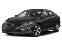 2020 Honda Civic LX CVT Crystal Black Pearl  Shot 8