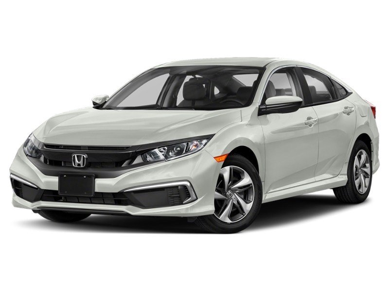 2019 Honda Civic Sedan LX CVT Platinum White Pearl  Shot 1