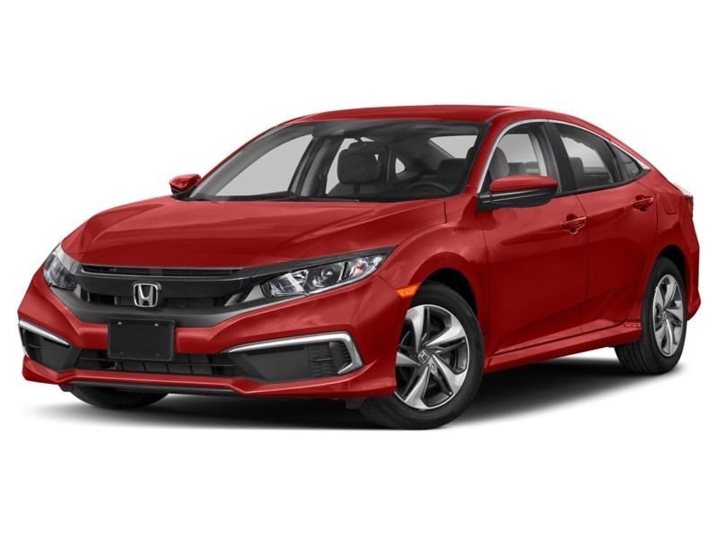 2020 Honda Civic LX CVT Rallye Red  Shot 26