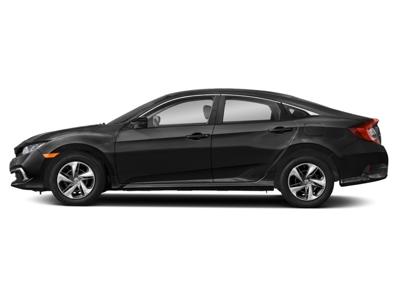 2020 Honda Civic LX CVT Crystal Black Pearl  Shot 12
