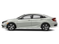 2019 Honda Civic Sedan LX CVT Platinum White Pearl  Shot 3