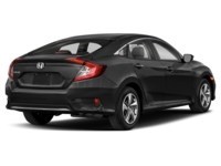 2020 Honda Civic LX CVT Crystal Black Pearl  Shot 9