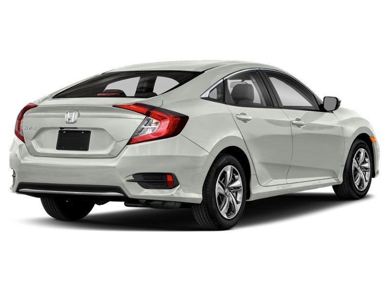 2019 Honda Civic Sedan LX CVT Platinum White Pearl  Shot 6
