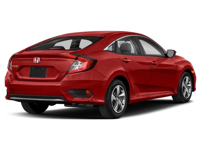 2020 Honda Civic LX CVT Rallye Red  Shot 27