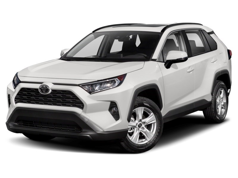 2019 Toyota RAV4 AWD XLE PREMIUM Super White  Shot 1