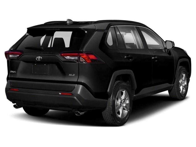 2019 Toyota RAV4 AWD XLE Midnight Black Metallic  Shot 2