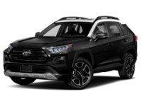 2019 Toyota RAV4 AWD Trail Midnight Black Metallic w/White Roof  Shot 19