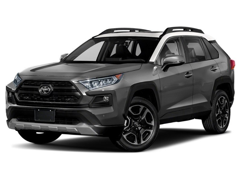 2019 Toyota RAV4 AWD Trail Magnetic Grey Metallic w/White Roof  Shot 31