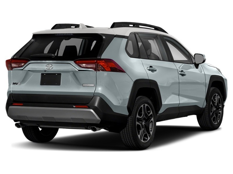 2019 Toyota RAV4 AWD Trail Lunar Rock w/White Roof  Shot 2