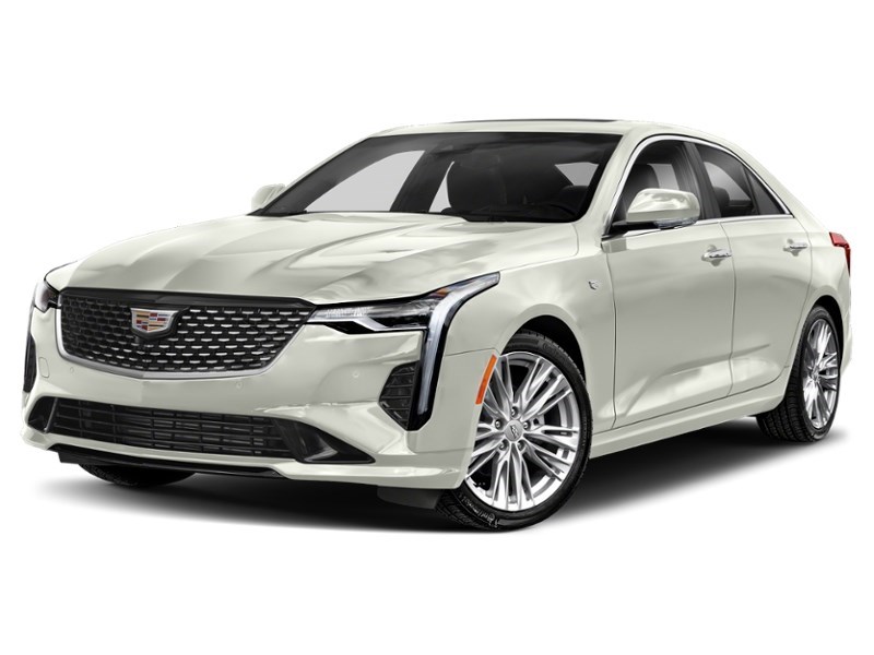 2022 Cadillac CT4 4dr Sdn Premium Luxury Crystal White Tricoat  Shot 4