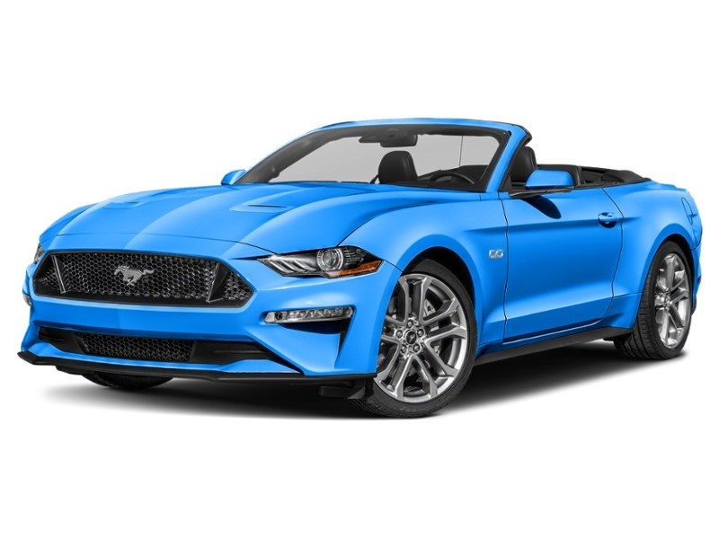 2022 Ford Mustang GT Premium Convertible Grabber Blue Metallic  Shot 35