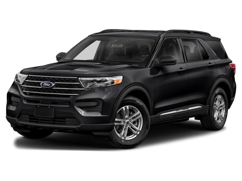 2022 Ford Explorer XLT | 4WD | 2.3L | NAV | ADPTV CRUISE | 7 PASS Agate Black Metallic  Shot 1