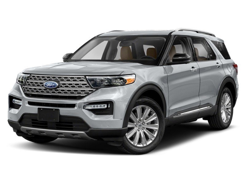 2020 Ford Explorer Limited 4WD Iconic Silver Metallic  Shot 1