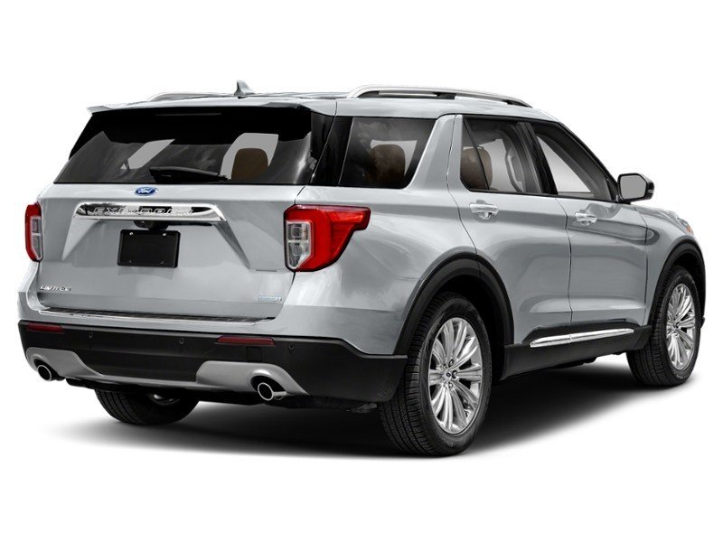 2020 Ford Explorer Limited 4WD Iconic Silver Metallic  Shot 2